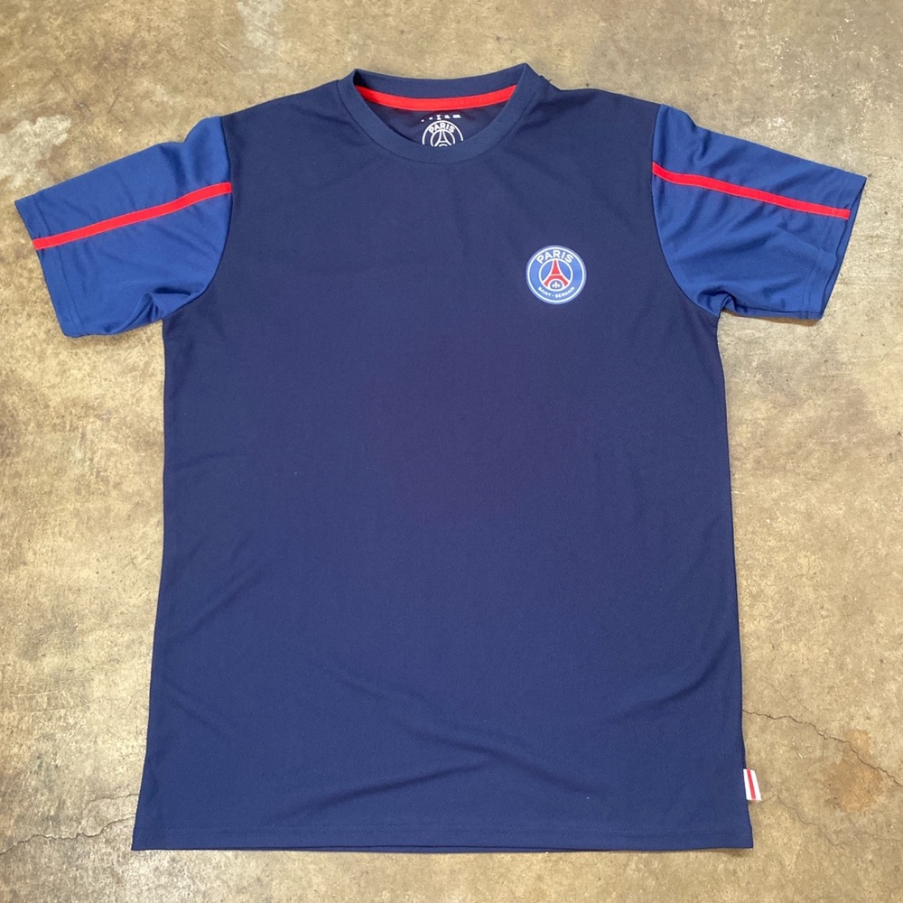 PSG Navy and Blue T-Shirt